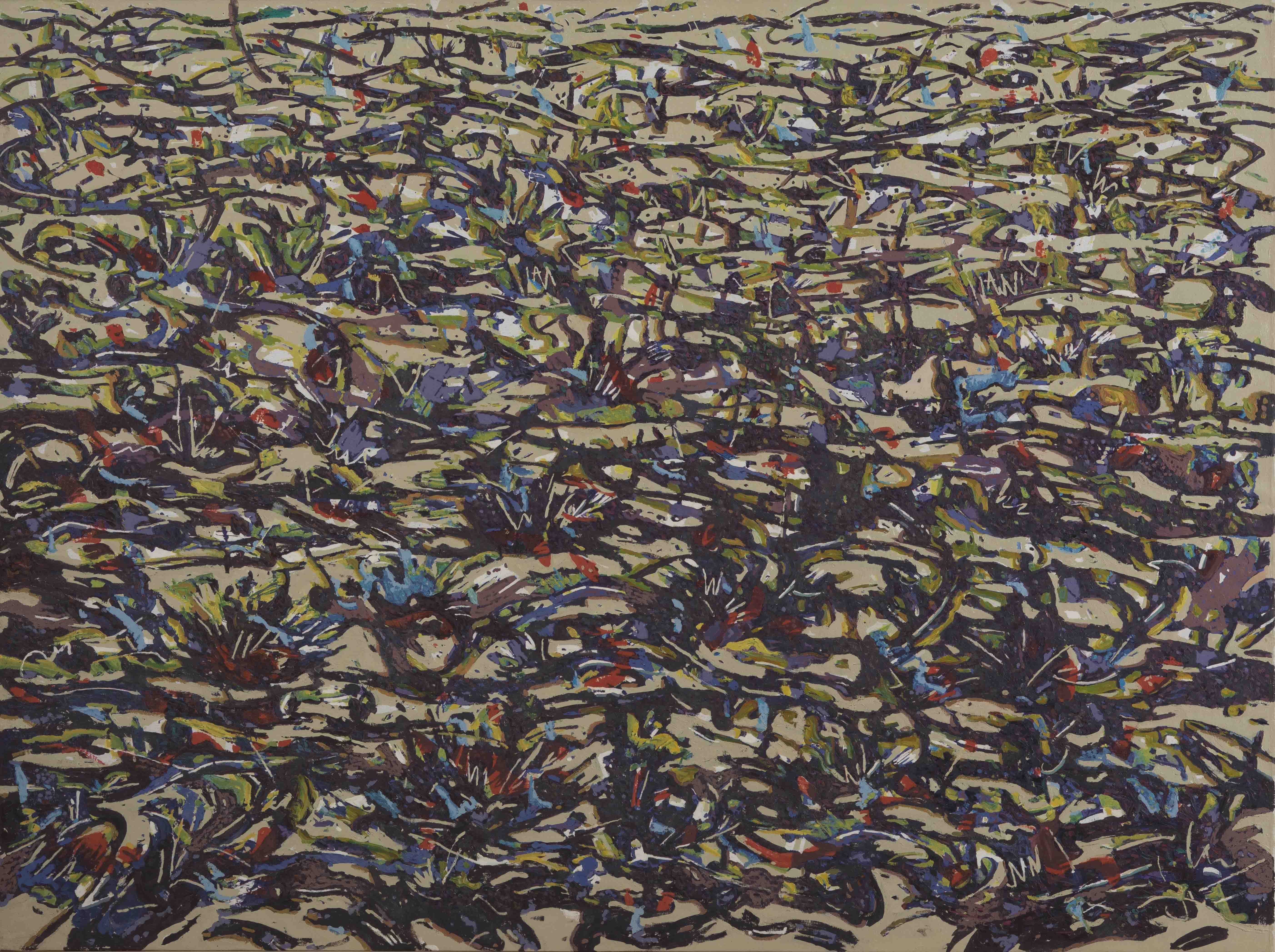 Gün ortasi-3, tuval üzeri yagliboya, 150x200 cm. 2012